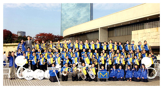 2010年全日本マーチングコンテスト集合写真